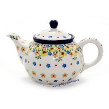 Czajnik 0,9L z sitkiem dek. 2225X Żółte Kwiaty